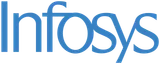 Infosys corporate logo, highlighting global systems integrators hiring tech professionals.