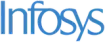 Infosys corporate logo, highlighting global systems integrators hiring tech professionals.