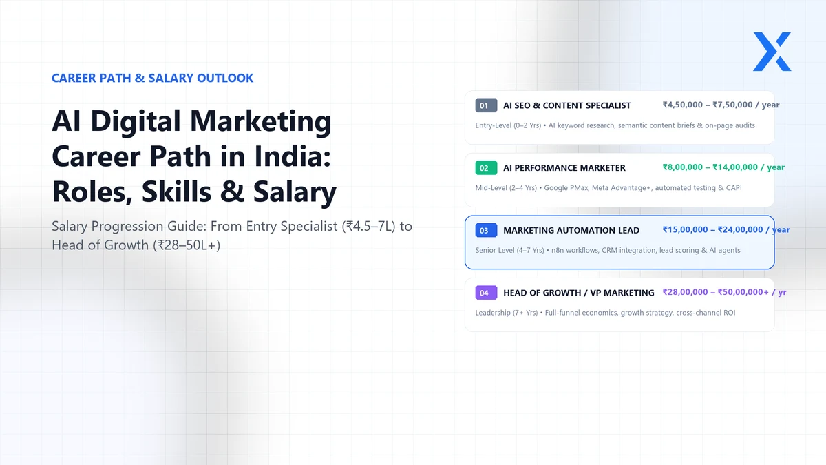 AcceleratorX - AI Digital Marketing Career Path