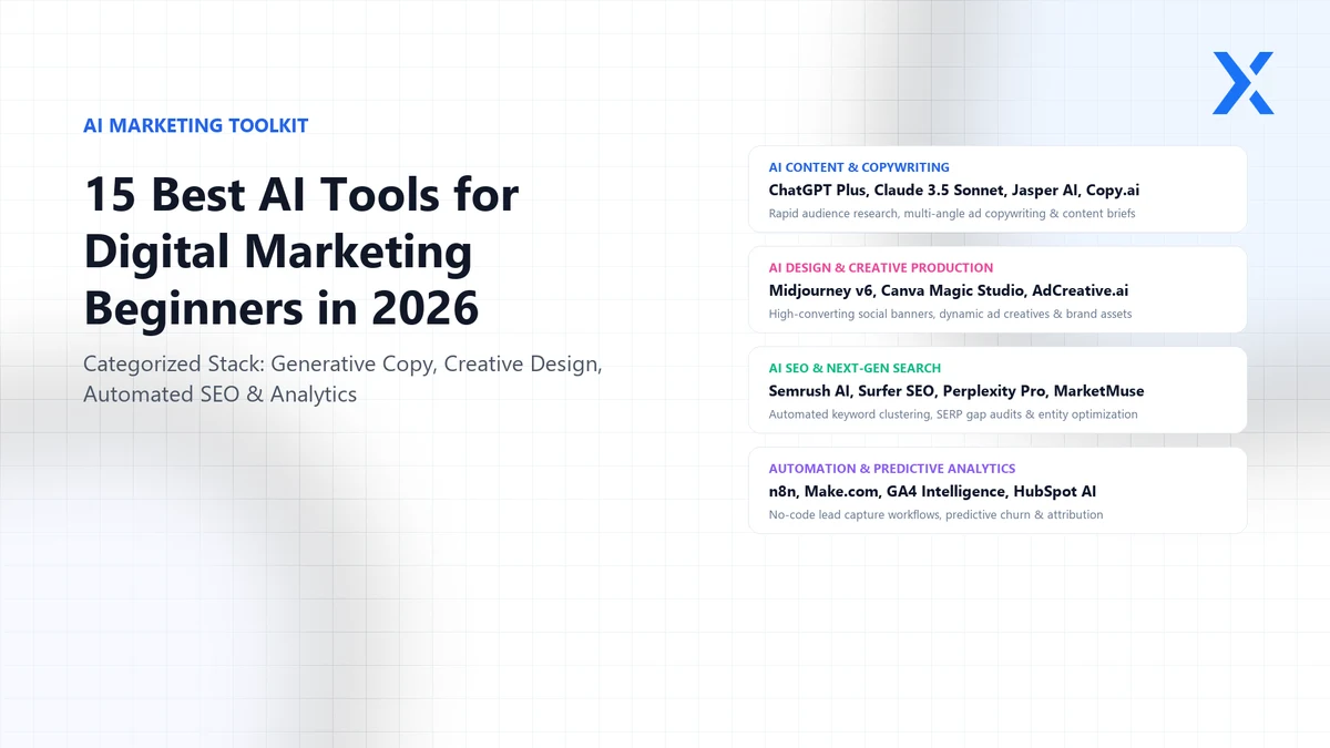 AcceleratorX - AI Tools for Digital Marketing Beginners